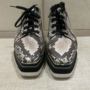 Stella McCartney Snakeskin Print Sneakers - Made in Italy size 36.5
